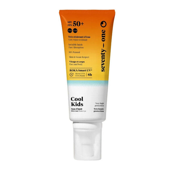 SeventyOne Percent Cool Kids SPF50+ sunscreen 100ml (British brand)