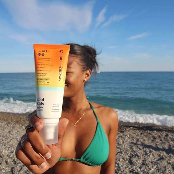 SeventyOne Percent Cool Kids SPF50+ sunscreen 100ml (British brand)