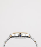 Chopard watch rose gold stainless steel diamonds 36mm - British product