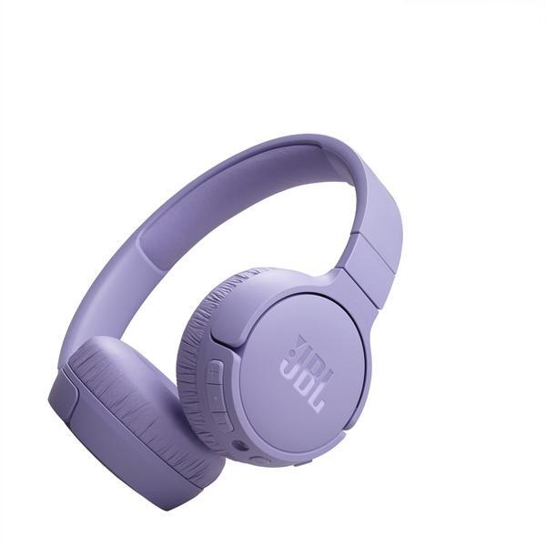 JBL Tune 670NC wireless headphones in purple - British product