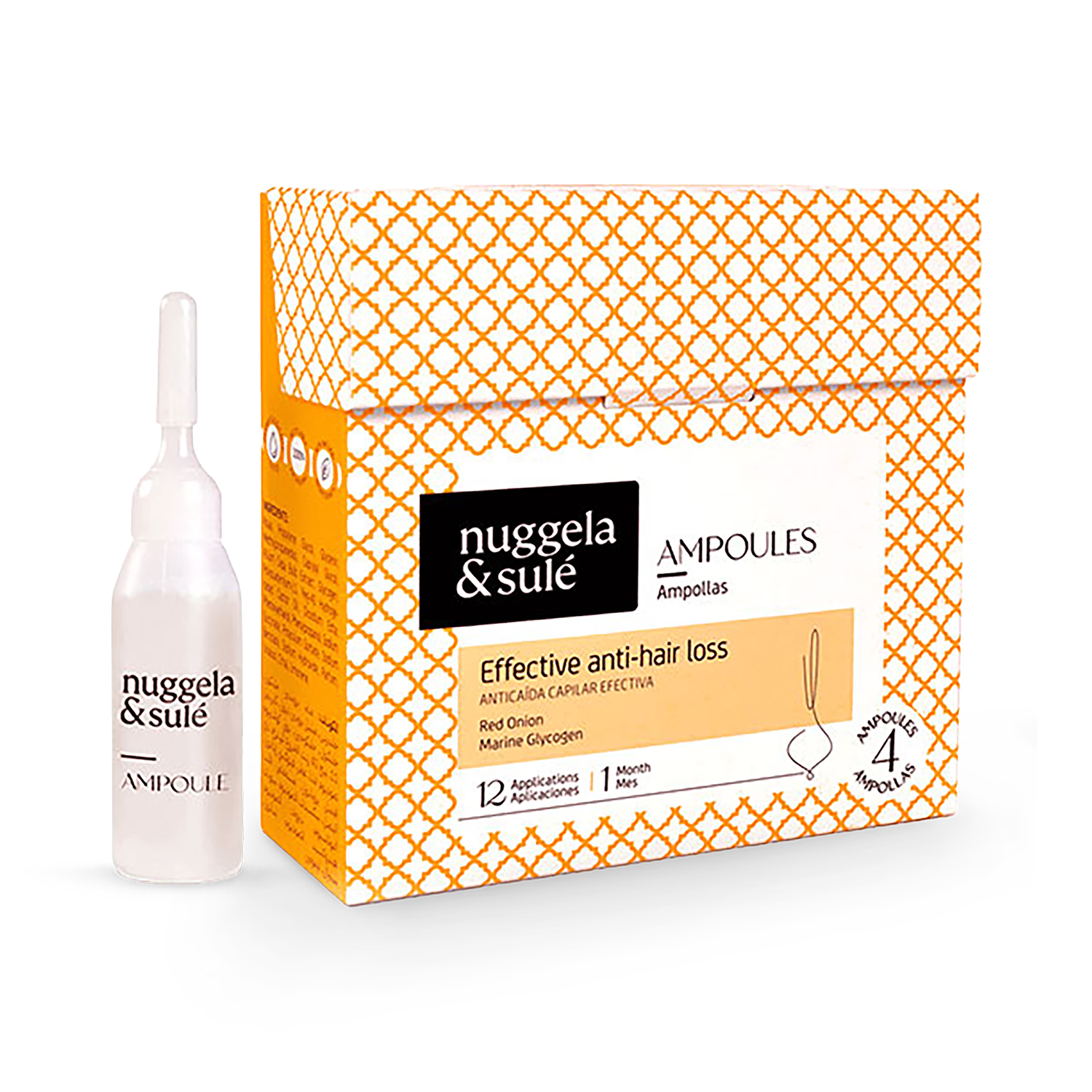 Nuggela & Sule anti-hair loss pack 4x10ml (British brand)
