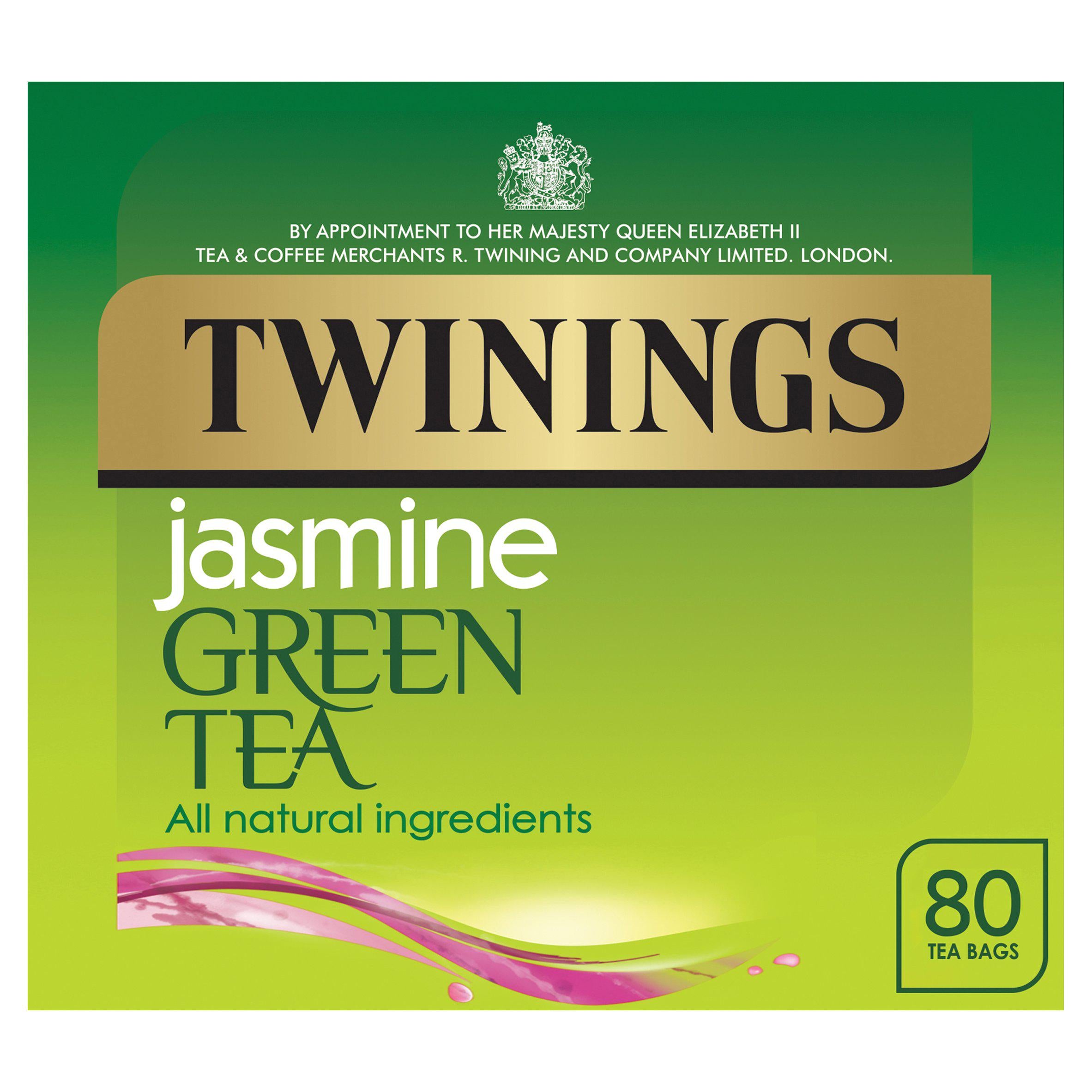 Twinings Jasmine Green Tea, 80 Tea Bags Tea M&S   