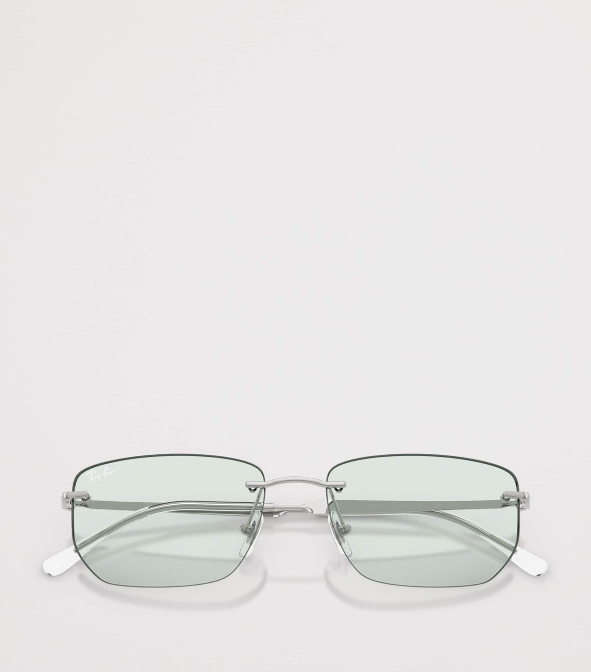 Ray-Ban RB3768 metal irregular sunglasses - British product