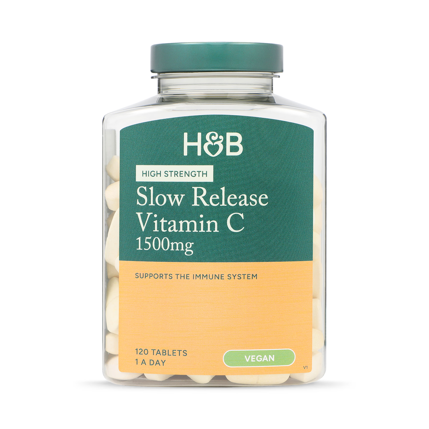 Holland & Barrett Vitamin C 1500mg 120 Tablets, UK version