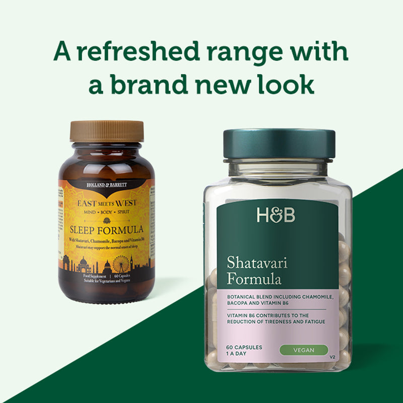 Holland & Barrett Shatavari Formula Capsules 60ct, UK version