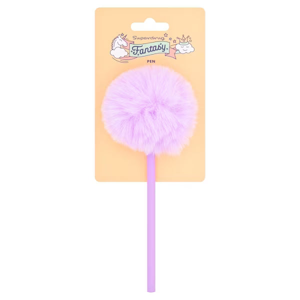Fantasy pom pom pen 3 colours - British product