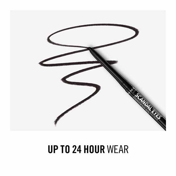 Rimmel Scandaleyes Waterproof Eye Definer 001 Intense Black