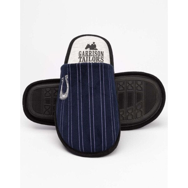 Peaky Blinders Mens Striped Slippers (11-12) GOODS Superdrug   