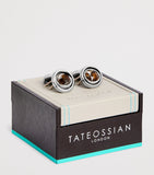 Tateossian meteorite cufflinks - British product