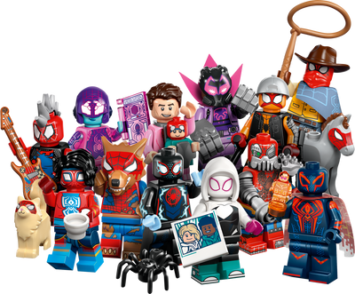 Lego LEGO Spider-Man Minifigure Across the Spider-Verse Figures 8 Piece- Buy online at McGrocer