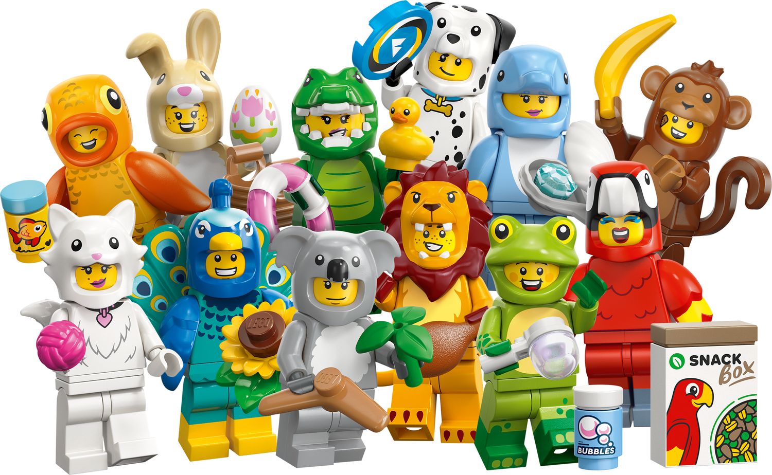 LEGO Minifigures Animal Series 28 collectible mystery box, UK version