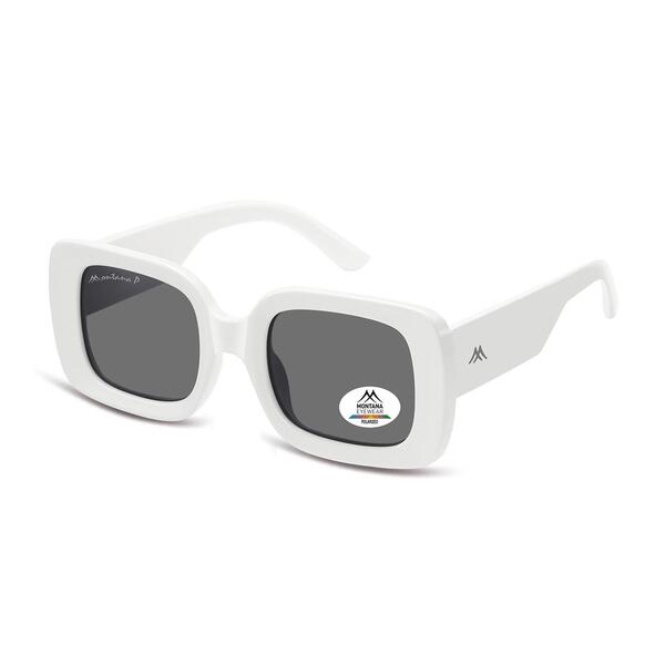 Montana MP68 white polarised women sunglasses, UK version
