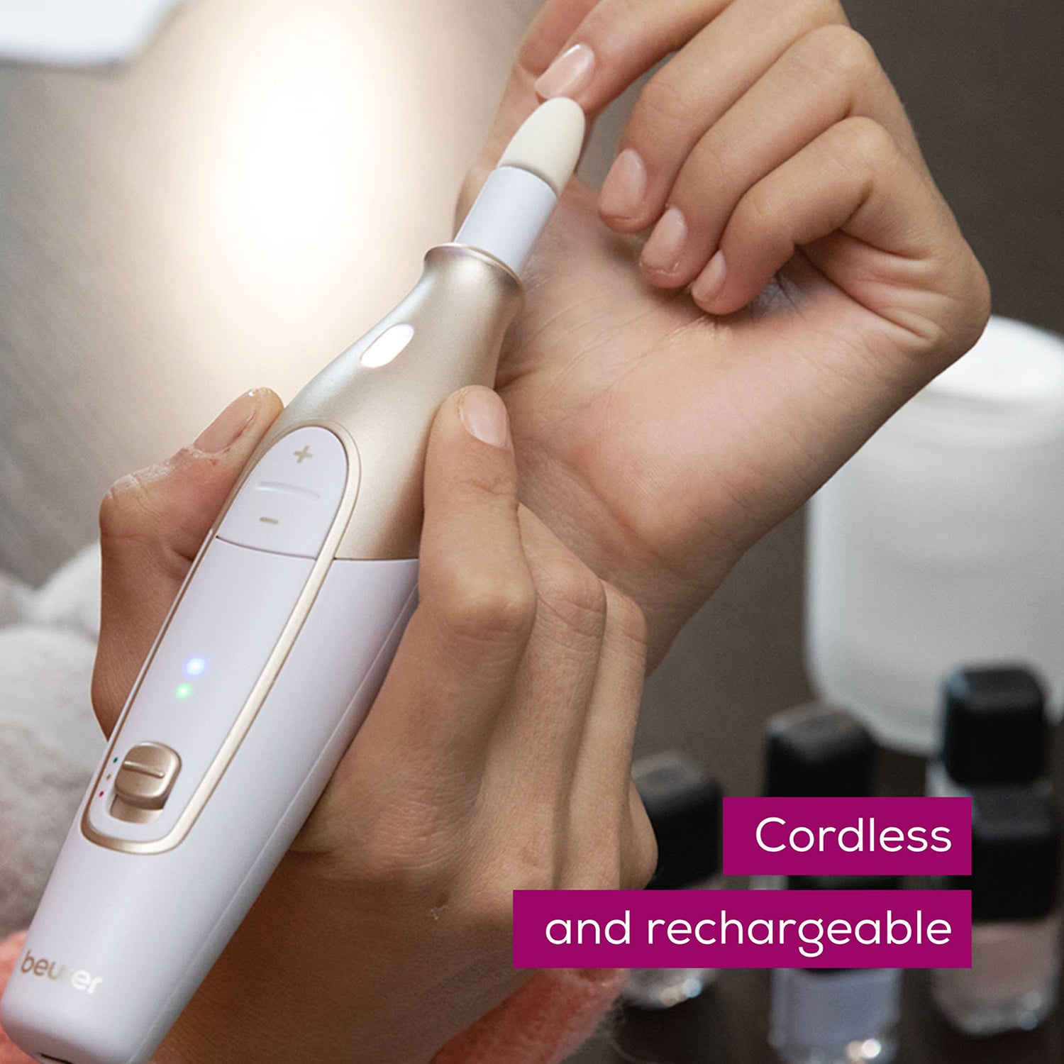 Beurer cordless manicure pedicure set - British product