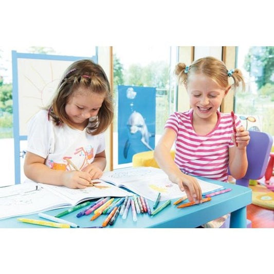 STABILO Power colouring pens wallet of 24 assorted colours   24 per pack