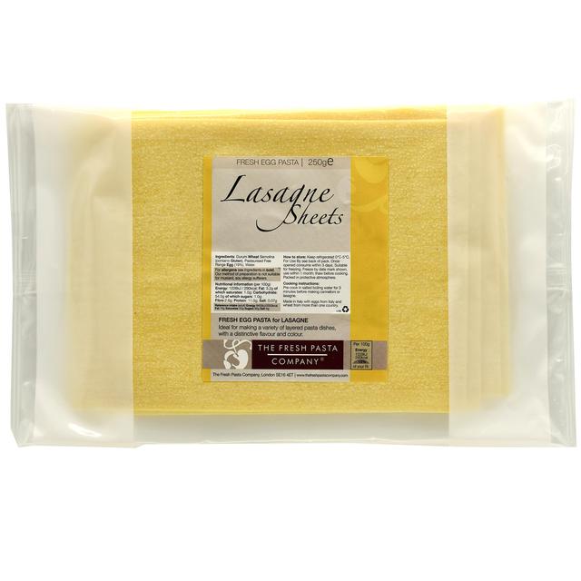 Fresh Pasta Co Fresh Egg Lasagne Sheets   250g GOODS M&S   