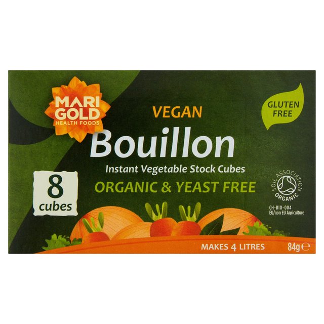 Marigold Organic Yeast Free Bouillon Cube Green   87g GOODS M&S   