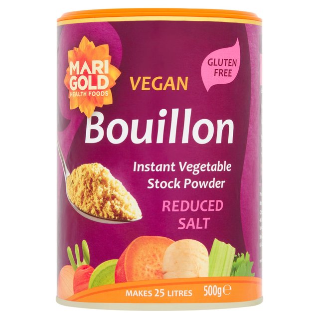 Marigold Swiss Vegetable Bouillon Reduced Salt Family   500g