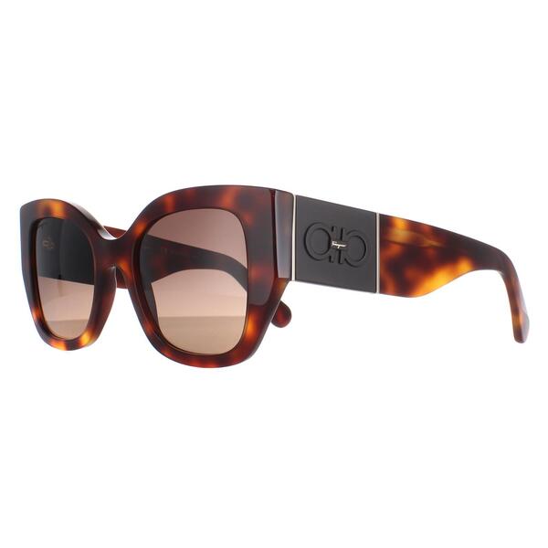 Salvatore Ferragamo SF1045S brown sunglasses, imported from the UK