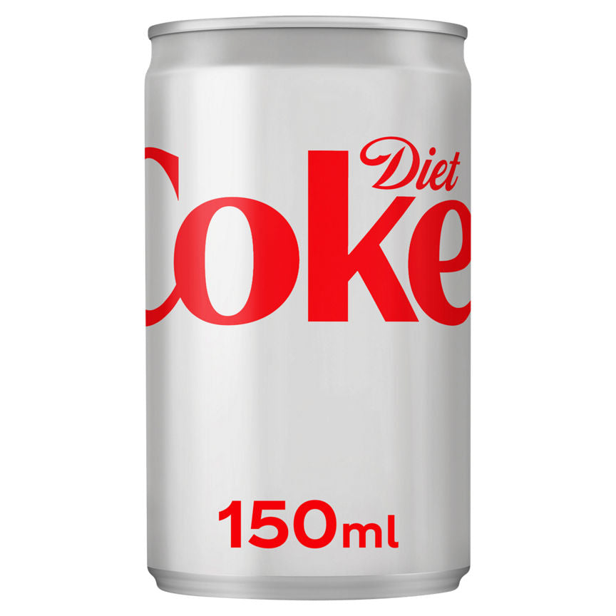 Diet Coke Mini Can Fizzy & Soft Drinks ASDA   