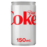 Diet Coke Mini Can Fizzy & Soft Drinks ASDA   