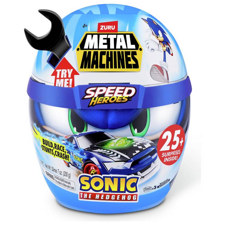 Zuru Metal Machines Sonic Speed Heroes playset, UK version