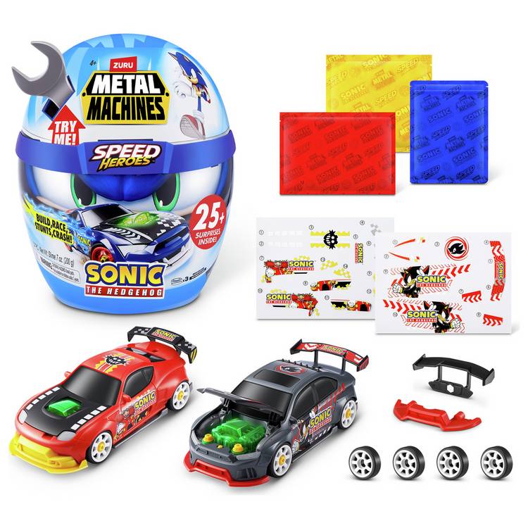 Zuru Metal Machines Sonic Speed Heroes playset, UK version