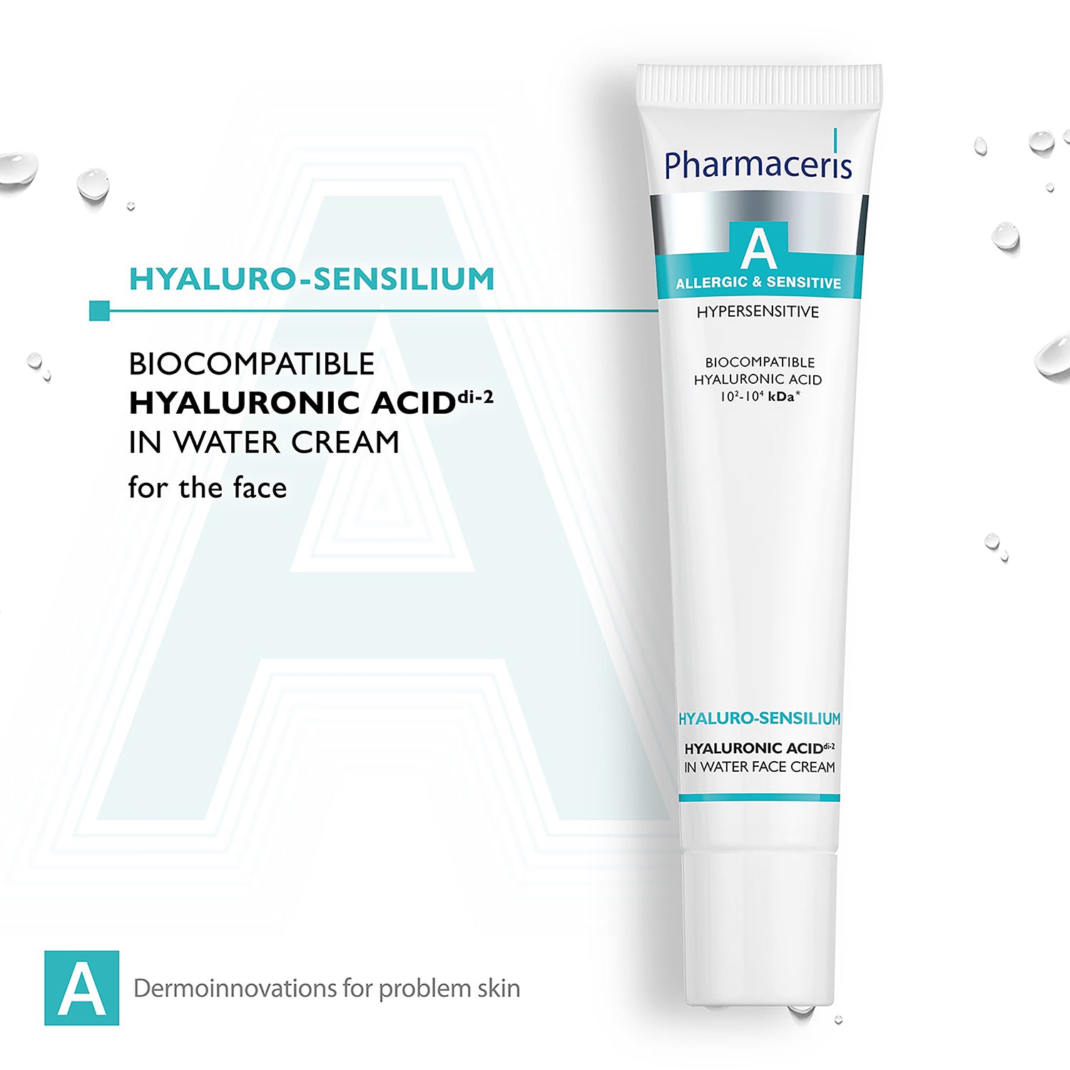 Pharmaceris A hyaluronic acid face cream 40ml, UK version
