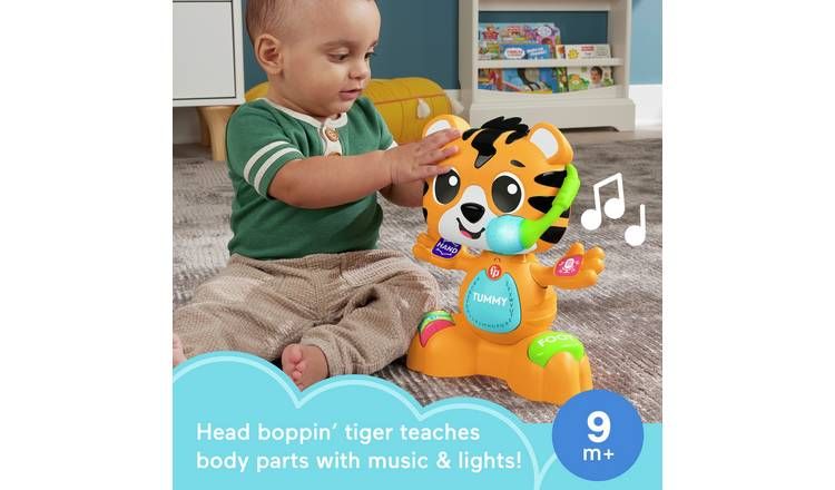 Fisher-Price Link Squad Bop & Groove Tiger Learning Toy GOODS Argos