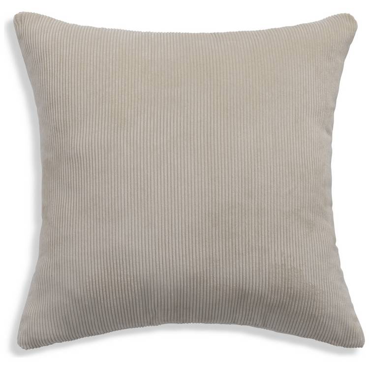 Habitat cord cushion cover oatmeal 43x43cm (British brand)
