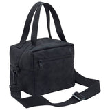 Smash black lunch bag with antibacterial lining, UK version
