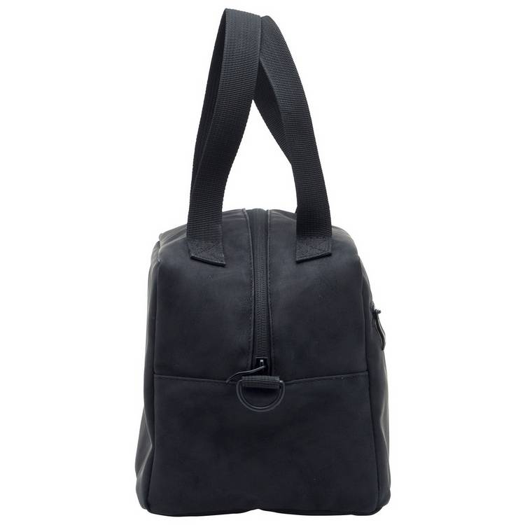 Smash black lunch bag with antibacterial lining, UK version