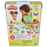 Play-Doh Rainbow Animal Storage Set with 8 Tubs, UK version
