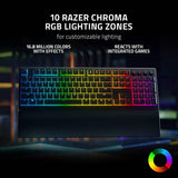 Razer Ornata V3 wired gaming keyboard in black, UK version
