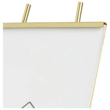 Habitat gold glass easel picture frame 4x6 inches, UK version