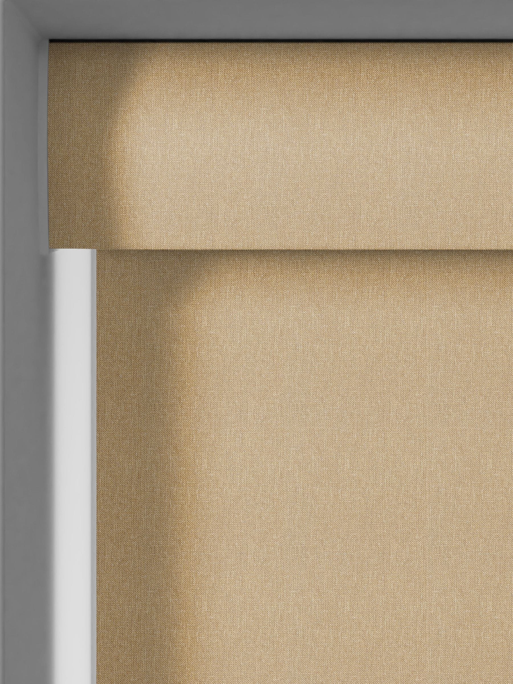 Next Augustus Ochre roller blind, imported from the UK