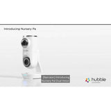 Hubble Nursery Dual Vision smart baby monitor, imported from the UK