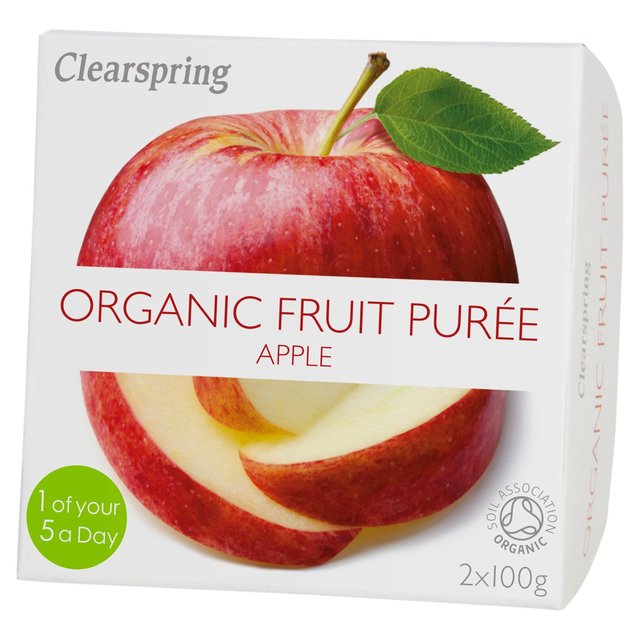 Clearspring Organic Apple Puree   2 x 100g GOODS M&S   