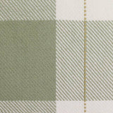 Argos Home woven check cushion in green 43x43cm - British product
