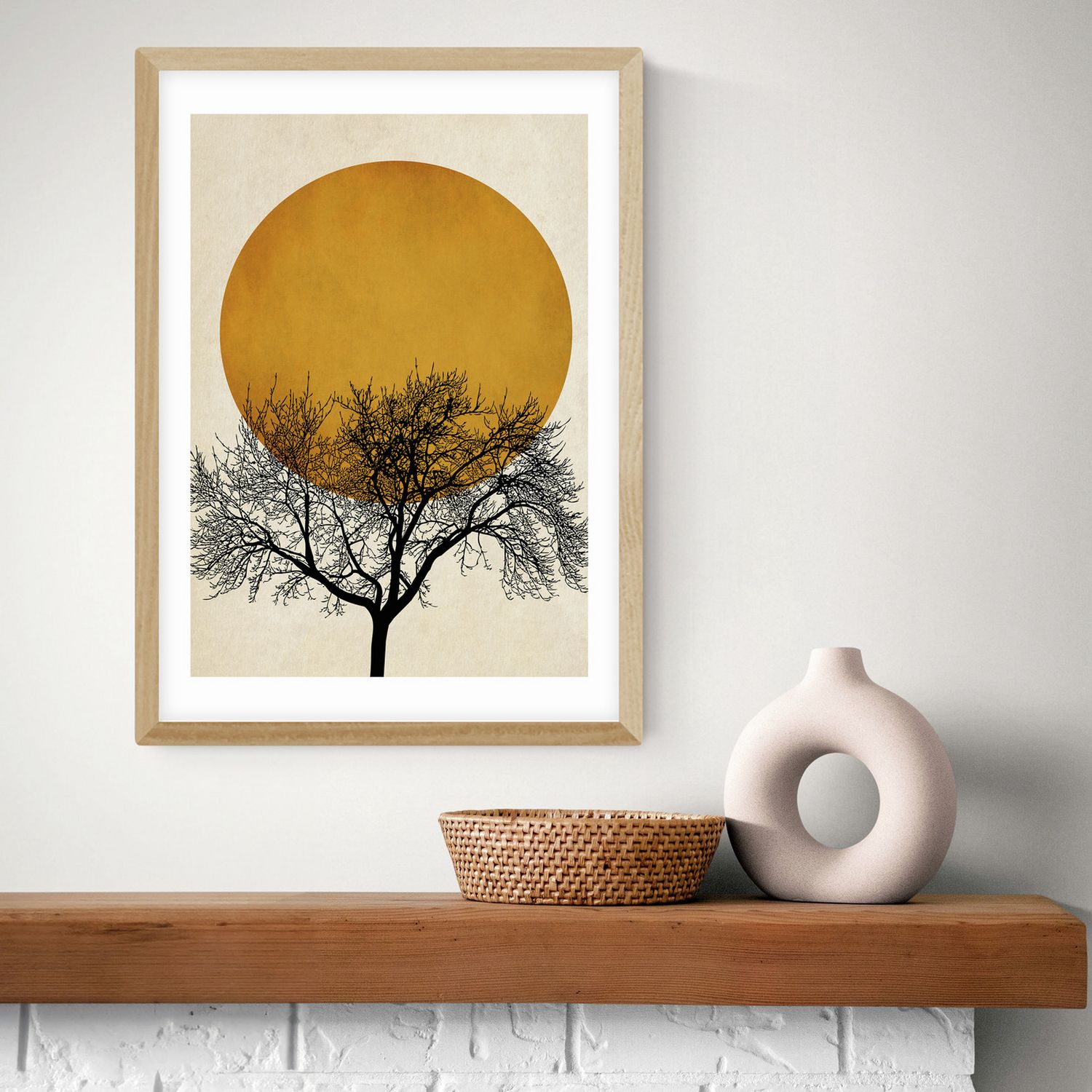 East End Prints Winter Morning Unframed Wall Print A3