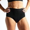 Jude absorbent leak proof underwear black high waist 2XL, UK version
