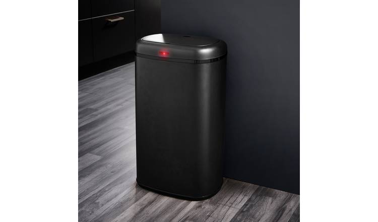 Tower 58 Litre Sera Sensor Bin - Smoke Black