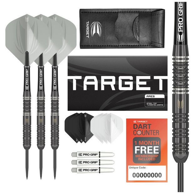 Target Ares 22g tungsten darts set, UK version