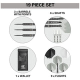 Target Ares 22g tungsten darts set, UK version