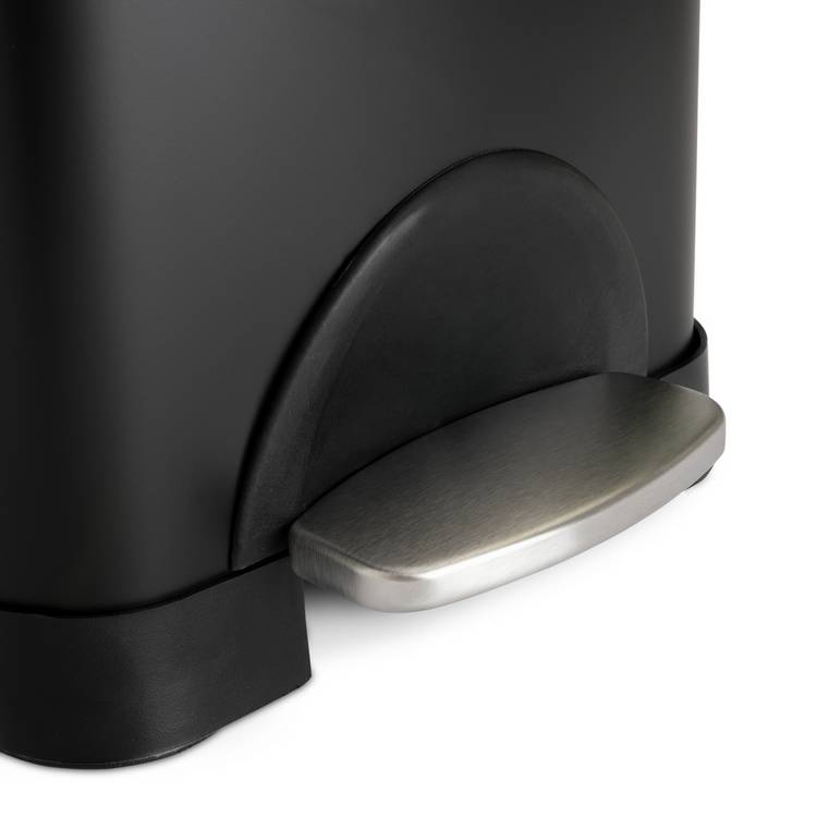 Habitat pedal bin black 30 litre (British brand)