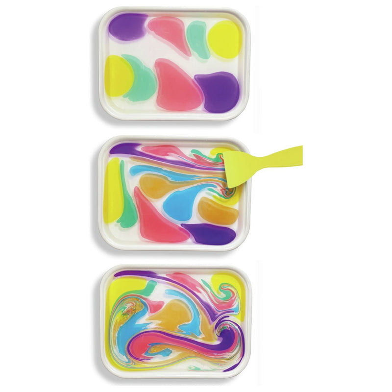 Paint Pop Marbling Set 12 paints craft kit, UK version
