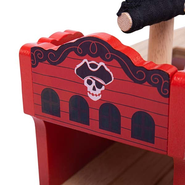 Bigjigs Rail Pirate Galleon Tunnel GOODS Superdrug   