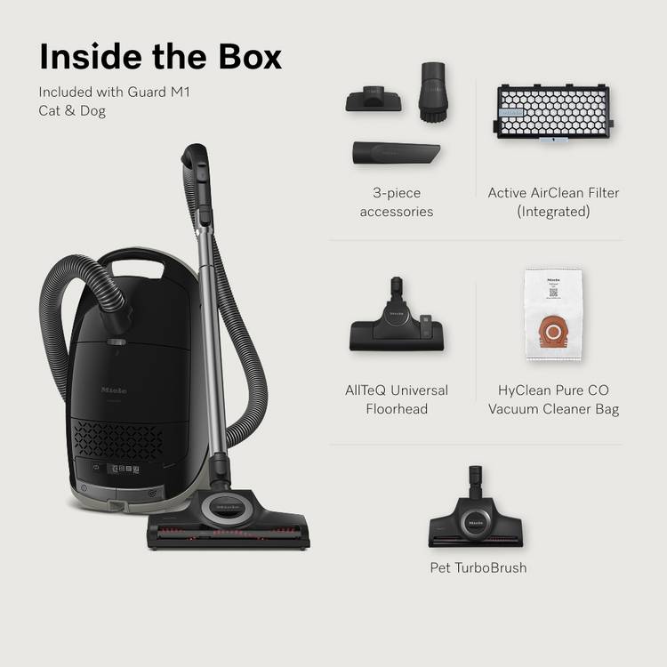 Miele Guard M1 Cat & Dog cylinder vacuum cleaner - British product