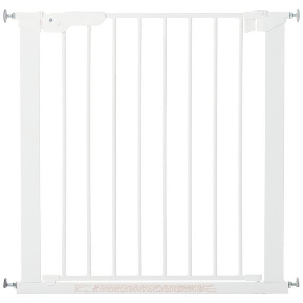 BabyDan Premier pressure fit safety gate white 73cm (British brand)