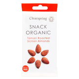 Clearspring Gluten Free Organic Tamari Roasted Almonds   30g GOODS M&S   