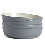 Habitat two-tone stoneware pasta bowls 4 piece set - British product